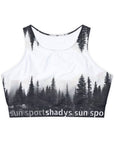 Shadys Gray Ash-letics Sports Bra / Top